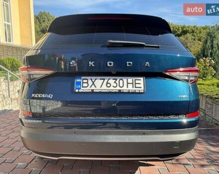 Шкода Kodiaq 2022 в Хмельницком на Automoto.ua Синий Шкода Kodiaq, объемом двигателя 1.97 л и пробегом 44 тыс. км за 42000 $, фото 23 на Automoto.ua