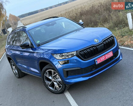 Синий Шкода Kodiaq, объемом двигателя 1.97 л и пробегом 202 тыс. км за 33900 $, фото 20 на Automoto.ua