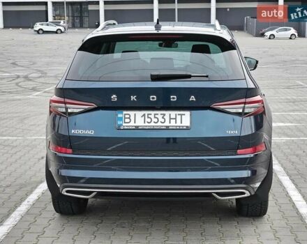 Синий Шкода Kodiaq, объемом двигателя 1.97 л и пробегом 48 тыс. км за 43800 $, фото 17 на Automoto.ua