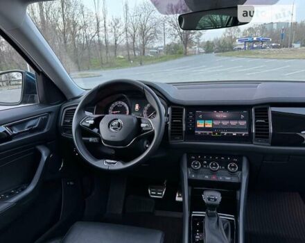 Синій Шкода Kodiaq, об'ємом двигуна 1.97 л та пробігом 77 тис. км за 44000 $, фото 134 на Automoto.ua