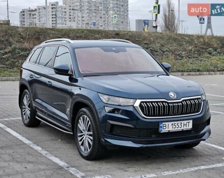 Синий Шкода Kodiaq, объемом двигателя 1.97 л и пробегом 48 тыс. км за 43800 $, фото 10 на Automoto.ua