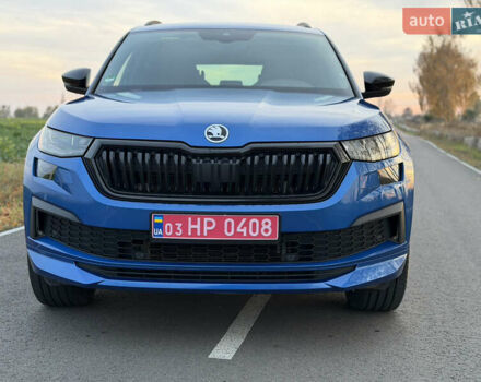 Синий Шкода Kodiaq, объемом двигателя 1.97 л и пробегом 202 тыс. км за 33900 $, фото 5 на Automoto.ua