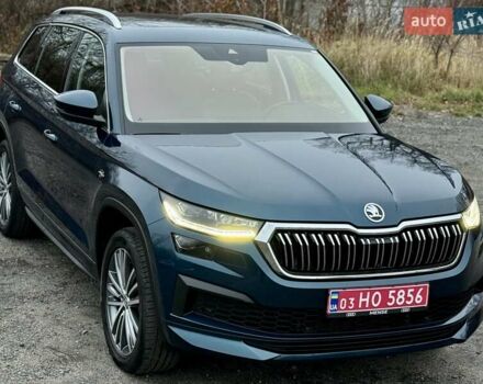 Синий Шкода Kodiaq, объемом двигателя 1.97 л и пробегом 104 тыс. км за 39999 $, фото 16 на Automoto.ua