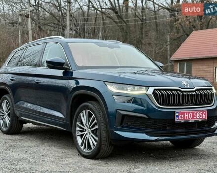 Синий Шкода Kodiaq, объемом двигателя 1.97 л и пробегом 104 тыс. км за 39999 $, фото 13 на Automoto.ua