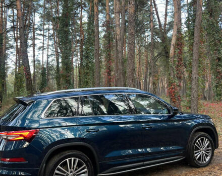 Синий Шкода Kodiaq, объемом двигателя 1.97 л и пробегом 47 тыс. км за 45000 $, фото 3 на Automoto.ua