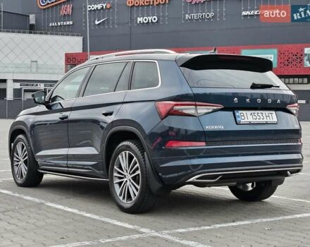 Синий Шкода Kodiaq, объемом двигателя 1.97 л и пробегом 48 тыс. км за 43800 $, фото 20 на Automoto.ua