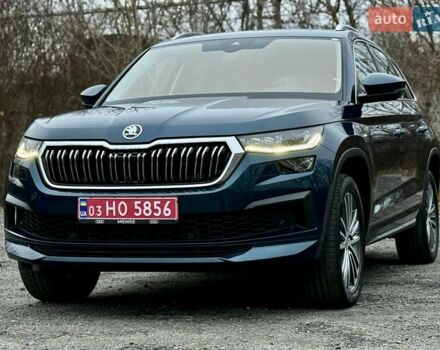 Синий Шкода Kodiaq, объемом двигателя 1.97 л и пробегом 104 тыс. км за 39999 $, фото 17 на Automoto.ua
