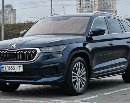 Синий Шкода Kodiaq, объемом двигателя 1.97 л и пробегом 48 тыс. км за 43800 $, фото 25 на Automoto.ua
