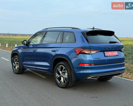 Синий Шкода Kodiaq, объемом двигателя 1.97 л и пробегом 202 тыс. км за 33900 $, фото 9 на Automoto.ua
