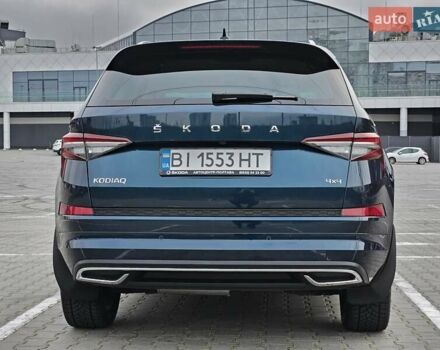 Синий Шкода Kodiaq, объемом двигателя 1.97 л и пробегом 48 тыс. км за 43800 $, фото 18 на Automoto.ua