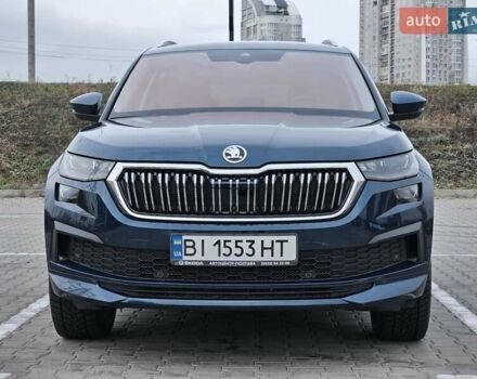 Синий Шкода Kodiaq, объемом двигателя 1.97 л и пробегом 48 тыс. км за 43800 $, фото 9 на Automoto.ua