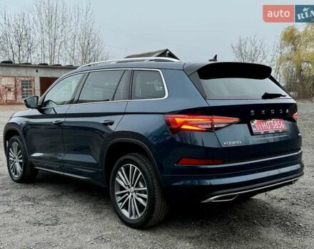 Синий Шкода Kodiaq, объемом двигателя 1.97 л и пробегом 104 тыс. км за 39999 $, фото 2 на Automoto.ua