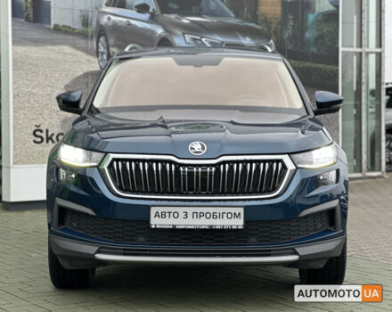 Синий Шкода Kodiaq, объемом двигателя 2 л и пробегом 79 тыс. км за 36061 $, фото 1 на Automoto.ua