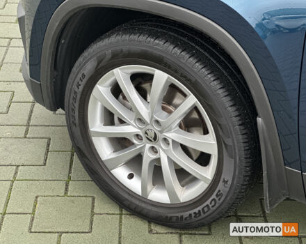 Синий Шкода Kodiaq, объемом двигателя 2 л и пробегом 79 тыс. км за 36061 $, фото 7 на Automoto.ua