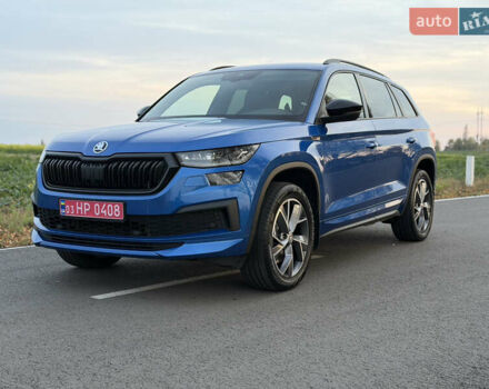 Синий Шкода Kodiaq, объемом двигателя 1.97 л и пробегом 202 тыс. км за 33900 $, фото 7 на Automoto.ua