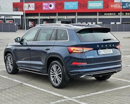 Синий Шкода Kodiaq, объемом двигателя 1.97 л и пробегом 48 тыс. км за 43800 $, фото 6 на Automoto.ua