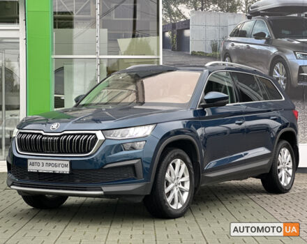 Синий Шкода Kodiaq, объемом двигателя 2 л и пробегом 79 тыс. км за 36061 $, фото 3 на Automoto.ua