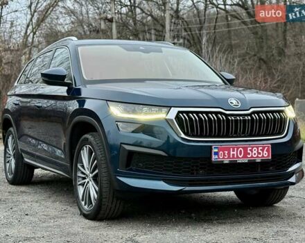 Синий Шкода Kodiaq, объемом двигателя 1.97 л и пробегом 104 тыс. км за 39999 $, фото 15 на Automoto.ua