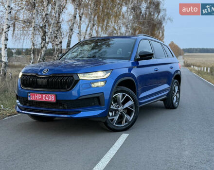 Синий Шкода Kodiaq, объемом двигателя 1.97 л и пробегом 202 тыс. км за 33900 $, фото 23 на Automoto.ua
