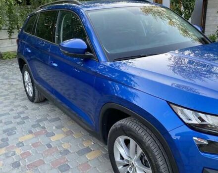 Синий Шкода Kodiaq, объемом двигателя 2 л и пробегом 174 тыс. км за 36900 $, фото 1 на Automoto.ua