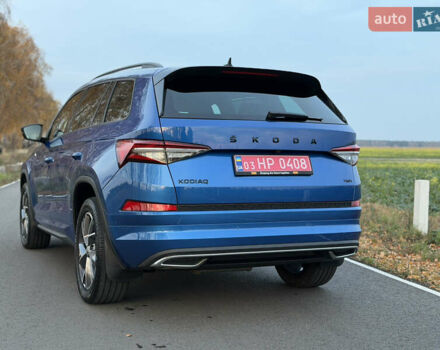 Синий Шкода Kodiaq, объемом двигателя 1.97 л и пробегом 202 тыс. км за 33900 $, фото 11 на Automoto.ua