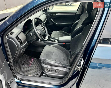 Синий Шкода Kodiaq, объемом двигателя 1.97 л и пробегом 50 тыс. км за 38500 $, фото 17 на Automoto.ua
