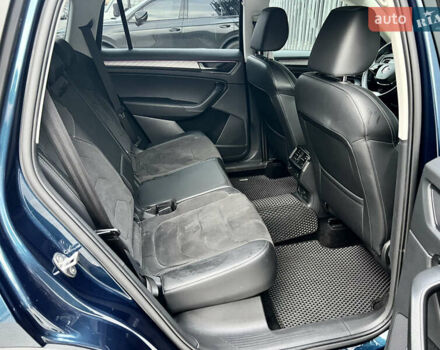 Синий Шкода Kodiaq, объемом двигателя 1.97 л и пробегом 50 тыс. км за 38500 $, фото 39 на Automoto.ua
