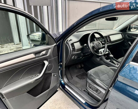 Синий Шкода Kodiaq, объемом двигателя 1.97 л и пробегом 50 тыс. км за 38500 $, фото 13 на Automoto.ua