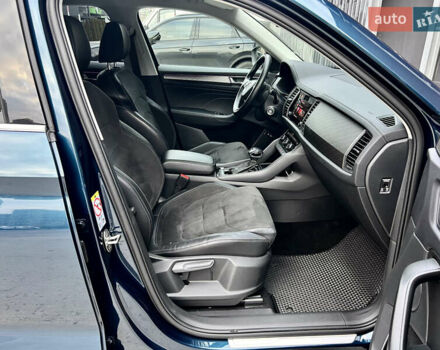 Синий Шкода Kodiaq, объемом двигателя 1.97 л и пробегом 50 тыс. км за 38500 $, фото 35 на Automoto.ua