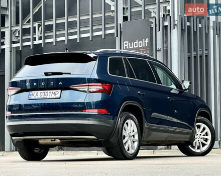 Синий Шкода Kodiaq, объемом двигателя 1.97 л и пробегом 50 тыс. км за 38500 $, фото 4 на Automoto.ua