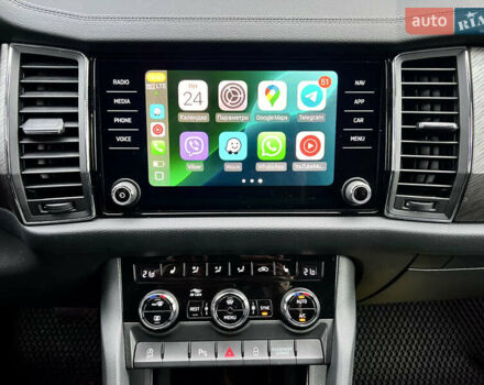 Синий Шкода Kodiaq, объемом двигателя 1.97 л и пробегом 50 тыс. км за 38500 $, фото 2 на Automoto.ua