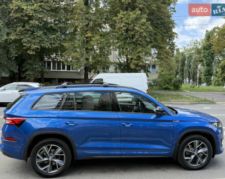 Синий Шкода Kodiaq, объемом двигателя 1.97 л и пробегом 27 тыс. км за 43500 $, фото 4 на Automoto.ua