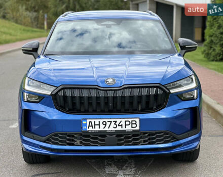 Синий Шкода Kodiaq, объемом двигателя 1.97 л и пробегом 13 тыс. км за 47400 $, фото 2 на Automoto.ua
