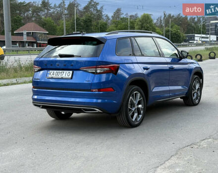 Синій Шкода Kodiaq, об'ємом двигуна 2 л та пробігом 16 тис. км за 45700 $, фото 8 на Automoto.ua