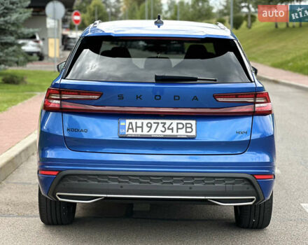 Синий Шкода Kodiaq, объемом двигателя 1.97 л и пробегом 13 тыс. км за 47400 $, фото 5 на Automoto.ua