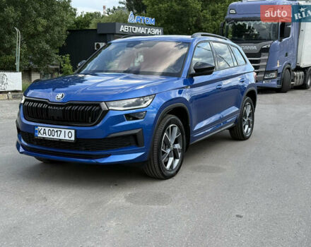 Синій Шкода Kodiaq, об'ємом двигуна 2 л та пробігом 16 тис. км за 45700 $, фото 5 на Automoto.ua