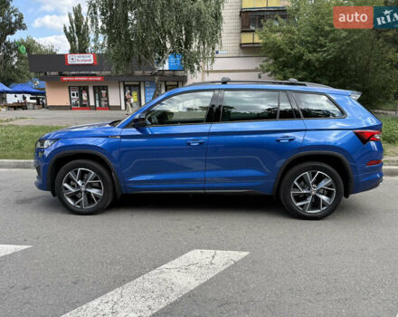 Синий Шкода Kodiaq, объемом двигателя 1.97 л и пробегом 27 тыс. км за 43500 $, фото 5 на Automoto.ua