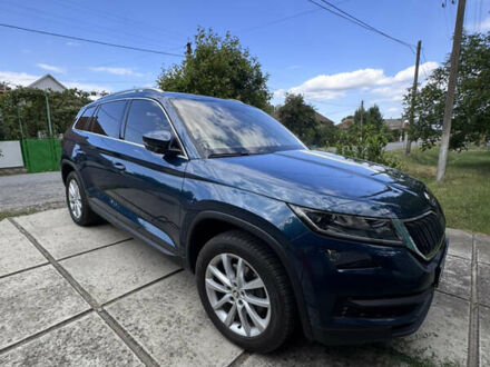 Синий Шкода Kodiaq, объемом двигателя 1.97 л и пробегом 94 тыс. км за 34570 $, фото 1 на Automoto.ua