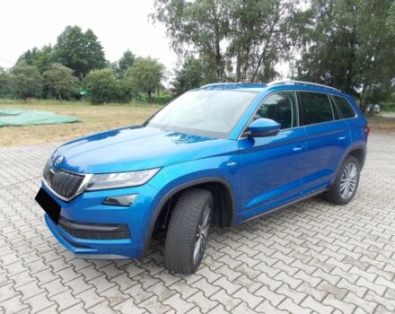Синий Шкода Kodiaq, объемом двигателя 2 л и пробегом 90 тыс. км за 32200 $, фото 1 на Automoto.ua