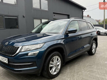 Синий Шкода Kodiaq, объемом двигателя 1.97 л и пробегом 199 тыс. км за 23500 $, фото 1 на Automoto.ua
