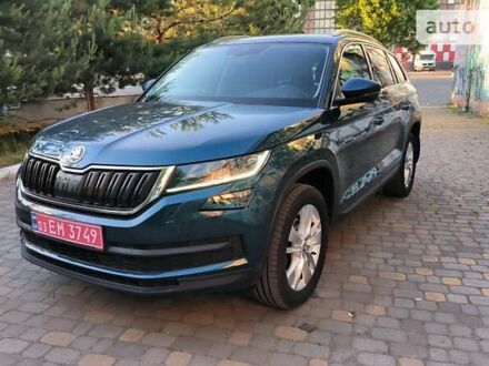 Синий Шкода Kodiaq, объемом двигателя 2 л и пробегом 181 тыс. км за 22300 $, фото 1 на Automoto.ua