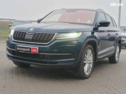 Синий Шкода Kodiaq, объемом двигателя 2 л и пробегом 207 тыс. км за 28690 $, фото 1 на Automoto.ua