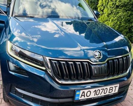Синій Шкода Kodiaq, об'ємом двигуна 1.98 л та пробігом 130 тис. км за 25000 $, фото 1 на Automoto.ua