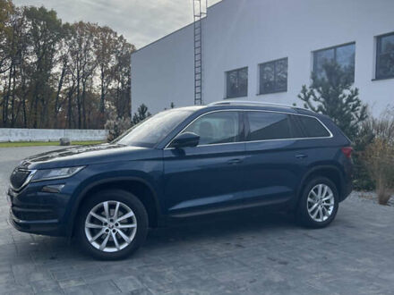 Синий Шкода Kodiaq, объемом двигателя 2.03 л и пробегом 180 тыс. км за 26700 $, фото 1 на Automoto.ua
