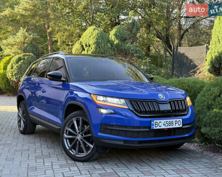 Синій Шкода Kodiaq, об'ємом двигуна 1.97 л та пробігом 236 тис. км за 23950 $, фото 1 на Automoto.ua