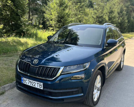 Синій Шкода Kodiaq, об'ємом двигуна 1.97 л та пробігом 159 тис. км за 30500 $, фото 1 на Automoto.ua