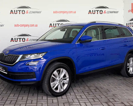 Синий Шкода Kodiaq, объемом двигателя 1.97 л и пробегом 173 тыс. км за 28950 $, фото 1 на Automoto.ua