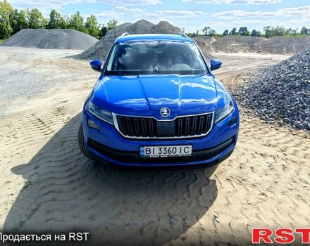 Синий Шкода Kodiaq, объемом двигателя 2 л и пробегом 277 тыс. км за 23000 $, фото 1 на Automoto.ua
