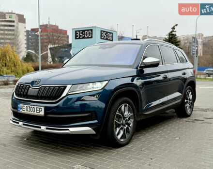 Синій Шкода Kodiaq, об'ємом двигуна 1.97 л та пробігом 105 тис. км за 33999 $, фото 1 на Automoto.ua