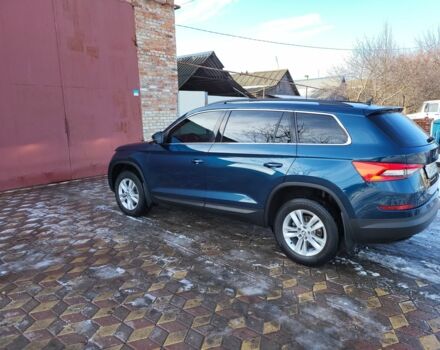 Синий Шкода Kodiaq, объемом двигателя 2 л и пробегом 120 тыс. км за 27000 $, фото 1 на Automoto.ua